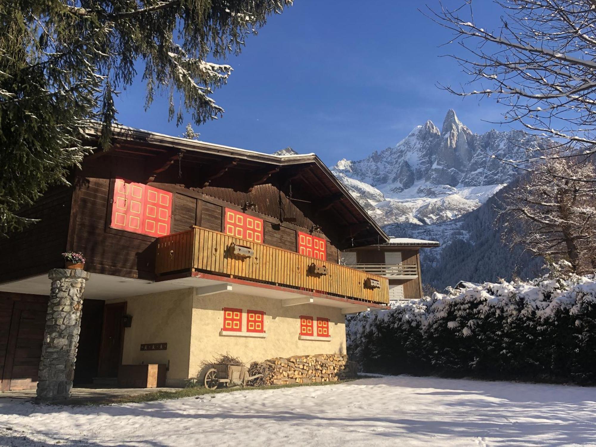 Chalet Baraka Vue Montblanc Шамоні Екстер'єр фото